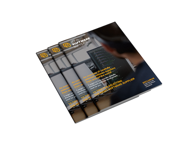 Cover pages of Your Software Supplier magazine.